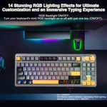 SOLAKAKA SK90 Tri-mode 90 Keys Wireless Silicone Keyboard