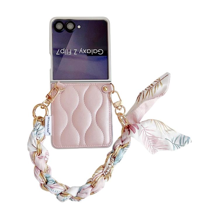 Giacca imbottita, sciarpa, cinturino da polso in tessuto, custodia per telefono, For Samsung Galaxy Z Flip6/7 FE, For Samsung Galaxy Z Fold7 5G, For Samsung Galaxy Z Flip7 5G, For Samsung Galaxy Z Flip5
