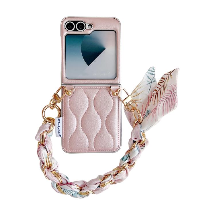 Giacca imbottita, sciarpa, cinturino da polso in tessuto, custodia per telefono, For Samsung Galaxy Z Flip6/7 FE, For Samsung Galaxy Z Fold7 5G, For Samsung Galaxy Z Flip7 5G, For Samsung Galaxy Z Flip5