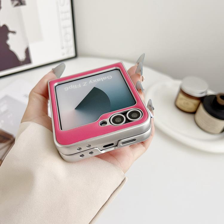 Custodia per telefono con texture effetto giacca imbottita, For Samsung Galaxy Z Flip6/7 FE, For Samsung Galaxy Z Fold7 5G