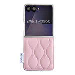 Custodia per telefono con texture effetto giacca imbottita, For Samsung Galaxy Z Flip7 5G, For Samsung Galaxy Z Flip5