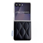 Custodia per telefono con texture effetto giacca imbottita, For Samsung Galaxy Z Flip7 5G, For Samsung Galaxy Z Flip5