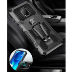 Machine Armor Warrior PC antiurto + custodia protettiva in TPU, For LG K61, For LG K41S & K51S