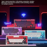 LINGBAO K75 Tastiera Meccanica Wireless 82 Tasti