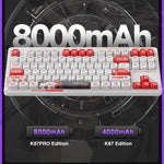 LINGBAO K87 Pro Tri-Mode Hot Swap Game Mechanical Keyboard, Elinia-Hanada Axis, Wu Kong-Hanada Axis, Lucinel-Hanada Axis, Serafina-Hanada Axis