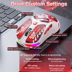 LINGBAO M7 IP Series Bluetooth 2.4G Wired Triple-Mode Wireless Mouse