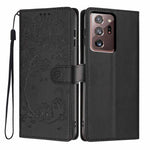 Custodia per telefono in ecopelle con stampa a rilievo di gatto sugli alberi, For Samsung Galaxy Note20, For Samsung Galaxy Note20 Ultra, For Samsung Galaxy S20 Ultra