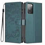 Custodia per telefono in ecopelle con stampa a rilievo di gatto sugli alberi, For Samsung Galaxy S23 5G, For Samsung Galaxy S20 FE, For Samsung Galaxy S22 Ultra 5G