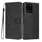 Custodia per telefono in ecopelle con stampa a rilievo di gatto sugli alberi, For Samsung Galaxy Note20, For Samsung Galaxy Note20 Ultra, For Samsung Galaxy S20 Ultra