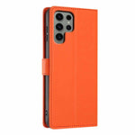 Custodia per telefono in ecopelle con stampa a rilievo di gatto sugli alberi, For Samsung Galaxy S24 Ultra 5G, For Samsung Galaxy S24+ 5G, For Samsung Galaxy S24 5G