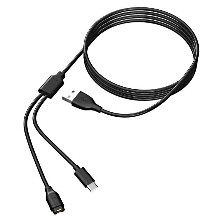Cavo di ricarica xDfind 2 in 1 da USB a Type-C, lunghezza: 1,2 m, Charger Cable