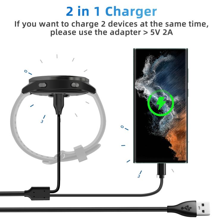 Cavo di ricarica xDfind 2 in 1 da USB a Type-C, lunghezza: 1,2 m, Charger Cable