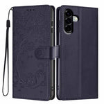 Custodia per telefono in ecopelle con stampa a rilievo di gatto sugli alberi, For Samsung Galaxy M36 5G, For Samsung Galaxy M56 5G, For Samsung Galaxy M16 5G