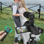 Videocamera digitale 4K zoom 18x con microfono