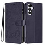 Custodia per telefono in ecopelle con stampa a rilievo di gatto sugli alberi, For Samsung Galaxy A05s, For Samsung Galaxy A25 5G, For Samsung Galaxy A23 5G