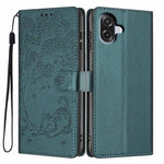 Custodia per telefono in ecopelle con stampa a rilievo di gatto sugli alberi, For Samsung Galaxy A07 4G / 5G, For Samsung Galaxy A56 5G, For Samsung Galaxy A36 5G