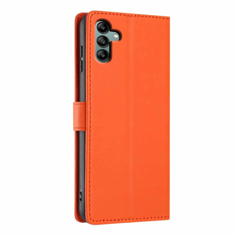 Custodia per telefono in ecopelle con stampa a rilievo di gatto sugli alberi, For Samsung Galaxy A13 5G / A04s, For Samsung Galaxy A53 5G, For Samsung Galaxy A73 5G