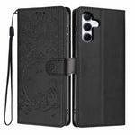 Custodia per telefono in ecopelle con stampa a rilievo di gatto sugli alberi, For Samsung Galaxy A05s, For Samsung Galaxy A25 5G, For Samsung Galaxy A23 5G