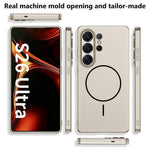 Custodia per telefono GKK ultra sottile con anello magnetico effetto pelle, penna non inclusa., For Samsung Galaxy S26 Ultra 5G