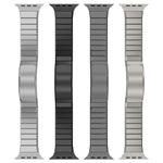 Cinturino per orologio in lega di titanio con chiusura pieghevole a una perlina, For Apple Watch 46mm / 49mm / 45mm / 44mm, For Apple Watch 42mm / 41mm / 40mm / 38mm