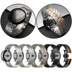 Cinturino per orologio in acciaio inossidabile con fibbia a farfalla di Iron Man., For Google Pixel Watch 4 / 3 / 2 / 1 41mm