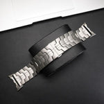 Cinturino per orologio in acciaio inossidabile con fibbia a farfalla di Iron Man., For Google Pixel Watch 4 / 3 / 2 / 1 41mm