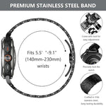 Cinturino per orologio in acciaio inossidabile con fibbia a farfalla di Iron Man., For Google Pixel Watch 4 / 3 / 2 / 1 41mm
