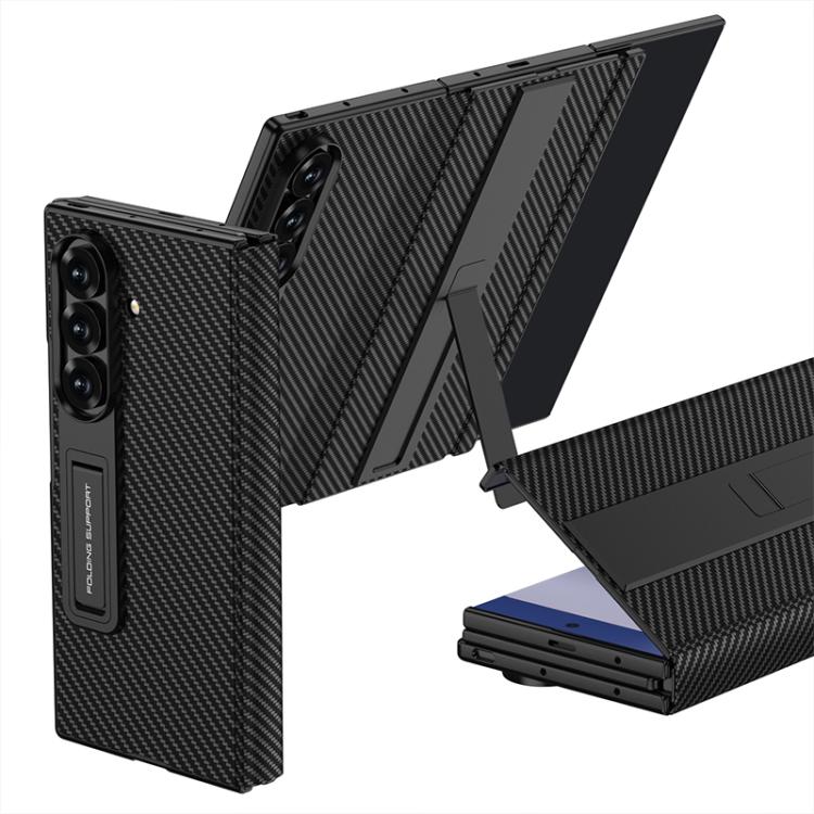 Custodia a libro GKK integrata a copertura totale con supporto multiuso, For Samsung Galaxy Z TriFold