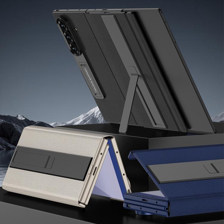 Custodia a libro GKK integrata a copertura totale con supporto multiuso, For Samsung Galaxy Z TriFold
