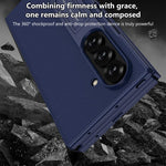 Custodia a libro GKK integrata a copertura totale con supporto multiuso, For Samsung Galaxy Z TriFold