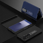 Custodia a libro GKK integrata a copertura totale con supporto multiuso, For Samsung Galaxy Z TriFold