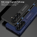 Custodia a libro GKK integrata a copertura totale con supporto multiuso, For Samsung Galaxy Z TriFold