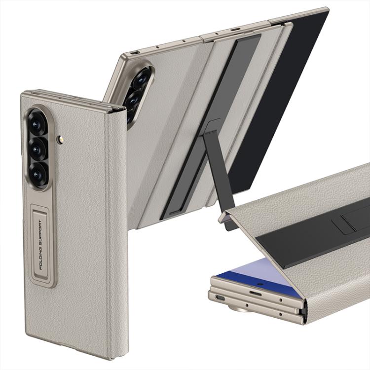 Custodia a libro GKK integrata a copertura totale con supporto multiuso, For Samsung Galaxy Z TriFold
