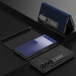 Custodia a libro GKK a copertura totale con supporto multiuso, For Samsung Galaxy Z TriFold