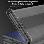 Custodia a libro GKK a copertura totale con supporto multiuso, For Samsung Galaxy Z TriFold