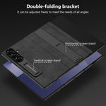 Custodia a libro GKK a copertura totale con supporto multiuso, For Samsung Galaxy Z TriFold