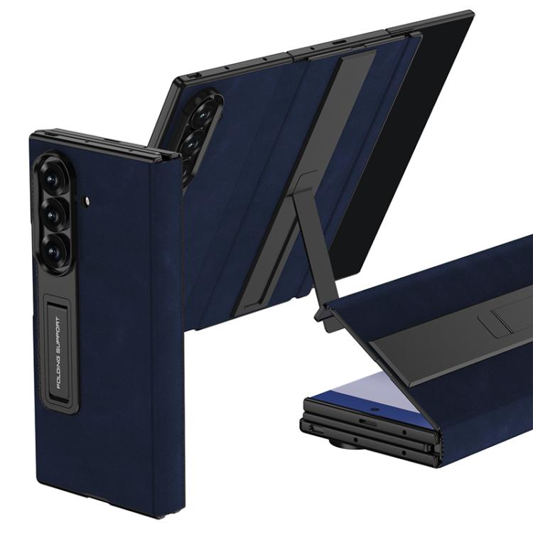 Custodia a libro GKK a copertura totale con supporto multiuso, For Samsung Galaxy Z TriFold