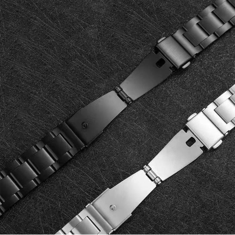 Cinturino sottile in acciaio inossidabile con tre perline per orologio, For Google Pixel Watch 4 / 3 / 2 / 1 41mm