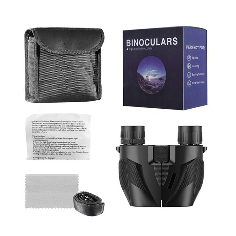 Binocolo compatto APEXEL 10 x 25 ad alta potenza, portatile, ideale per l'osservazione degli uccelli e l'esplorazione all'aperto., 10 x 25