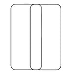 Pellicola protettiva in vetro temperato HD con stampa serigrafica XDcase (confezione da 2 pezzi), For iPhone 17e / 16e, For iPhone 17 Pro Max, For iPhone 17 Pro, For iPhone 17, For iPhone Air, For iPhone 16 Pro Max, For iPhone 16 Pro, For iPhone 16 Plu...