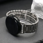 Cinturino per orologio in acciaio inossidabile con chiusura a farfalla a forma di H., For Google Pixel Watch 4 / 3 45mm