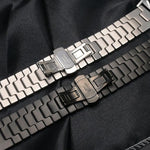 Cinturino per orologio in acciaio inossidabile con chiusura a farfalla a forma di H., For Google Pixel Watch 4 / 3 45mm