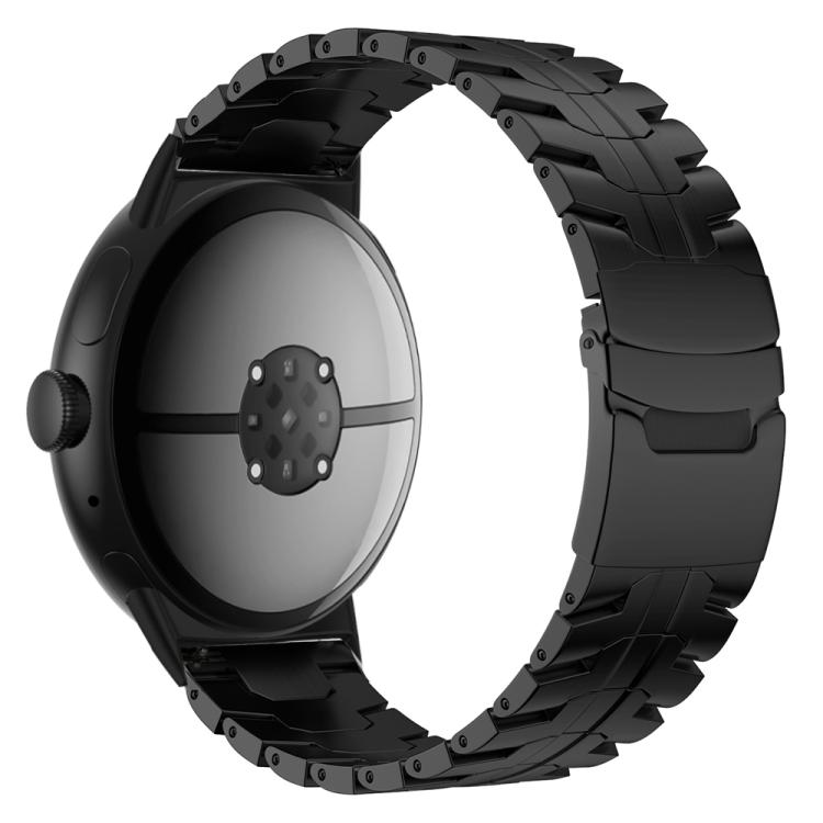 Cinturino per orologio in lega di titanio con fibbia di sicurezza Iron Man a design diviso., For Google Pixel Watch 4 / 3 45mm
