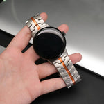 Cinturino per orologio in lega di titanio con fibbia di sicurezza Iron Man a design diviso., For Google Pixel Watch 4 / 3 45mm