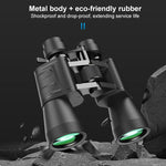 Binocolo zoom APEXEL 10-30X50 con doppi oculari di grandi dimensioni, alta definizione e ingrandimento variabile., 10-30X50