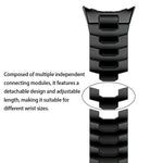 Cinturino per orologio in lega di titanio con fibbia di sicurezza integrata Iron Man., For Google Pixel Watch 4 / 3 45mm
