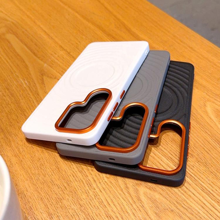 Custodia magnetica antiurto per telefono con texture Armor Wave., For Samsung Galaxy S26+ 5G, For Samsung Galaxy S26 Ultra 5G, For Samsung Galaxy S26 5G