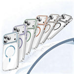 Custodia magnetica trasparente per telefono Kemeng in PC., For iPhone 17 Pro Max, For iPhone 17 Pro