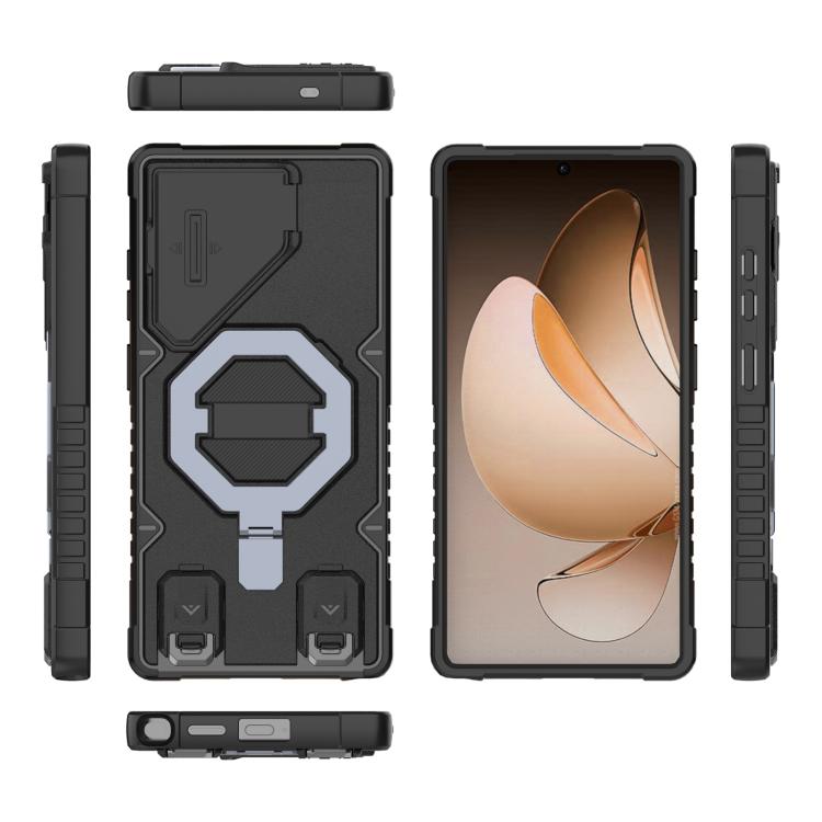 Custodia per telefono con cinturino e protezione per fotocamera MagSafe Holder., For Samsung Galaxy S25 Ultra 5G