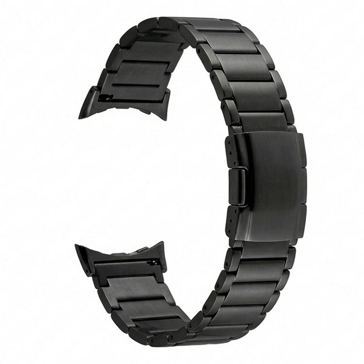 Cinturino per orologio in lega di titanio con fibbia a tartaruga e tre perline, For Google Pixel Watch 4 / 3 45mm